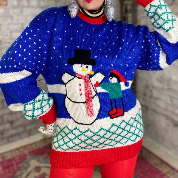 Vintage Ugly Christmas Sweater Holiday Party